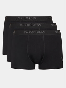 U.S. Polo Assn. U.S. Polo Assn. Súprava 3 kusov boxeriek 80097 Čierna