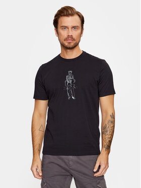 C.P. Company C.P. Company T-Shirt 15CMTS140A005100W Μαύρο Regular Fit