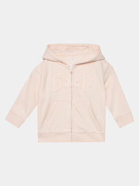 Gap Gap Majica dugih rukava 876608-01 Ružičasta Regular Fit