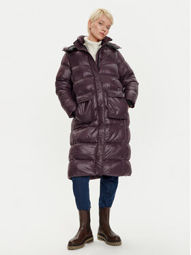 Whistler Whistler Kurtka zimowa Lakewood W Long Puffer W243266 Brązowy Regular Fit