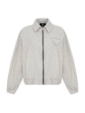 Magda Matyja Magda Matyja Kurtka bomber SCARLETT BOMBER JACKET Szary Regular Fit