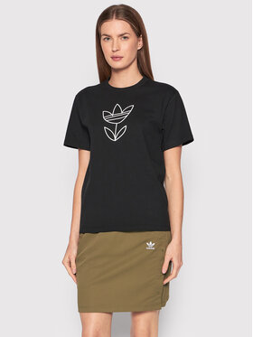 adidas adidas T-Shirt Always Original Graphic HF2026 Czarny Regular Fit