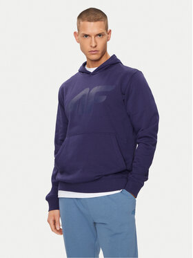 4F 4F Bluză 4FWSS24TSWSM0950 Bleumarin Regular Fit