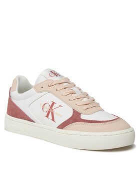 Calvin Klein Jeans Calvin Klein Jeans Sneakers Classic Cupsole Low Mix Ml Btw YW0YW01390 Bianco