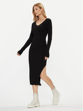 ONLY ONLY Úpletové šaty 15302348 Černá Regular Fit