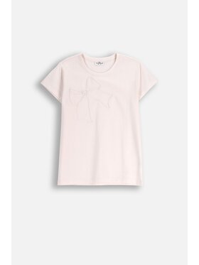 Coccodrillo Coccodrillo T-Shirt ZC5143204FGJ-003 Écru Regular Fit