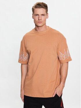 Vision Of Super Vision Of Super T-Shirt VS00590 Brązowy Regular Fit
