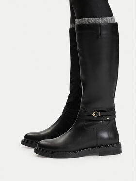 Geox Geox Stivali al ginocchio D Serilda D56WYA 00043 C9999 Nero