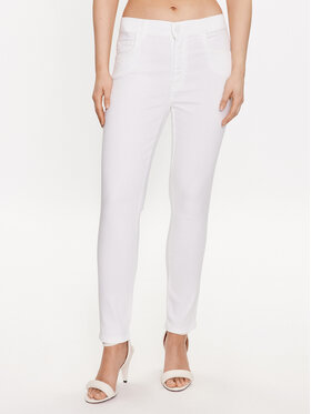Marella Marella Stoffhose Peseta 2331310635 Weiß Slim Fit