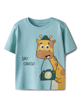 NAME IT NAME IT T-shirt Helge 13238145 Celeste Regular Fit