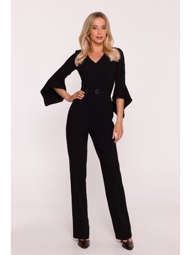 Stylove Stylove Kombinezon S416 Czarny A-Line Fit