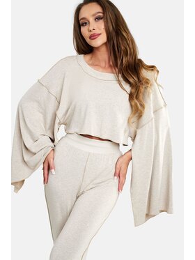MANDRAGORA MANDRAGORA Svetr Wiskoza summer Béžová Oversize