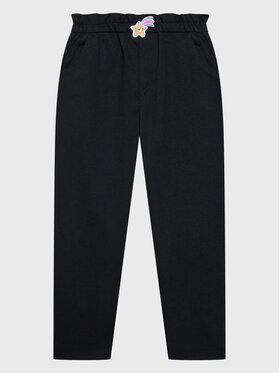 United Colors Of Benetton United Colors Of Benetton Pantaloni din material 4LAAGF00B Negru Regular Fit