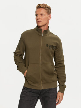 Guess Guess Μπλούζα M4YQ80 K9Z21 Πράσινο Relaxed Fit