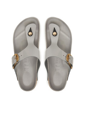 Birkenstock Birkenstock Čības uz pirksta Gizeh Big Buckle Hex 1029507 Pelēks