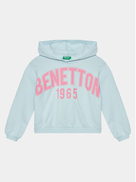 United Colors Of Benetton United Colors Of Benetton Μπλούζα 3J68C203I Γαλάζιο Relaxed Fit