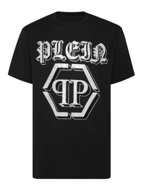 PHILIPP PLEIN PHILIPP PLEIN T-Shirt 1195 Czarny Regular Fit