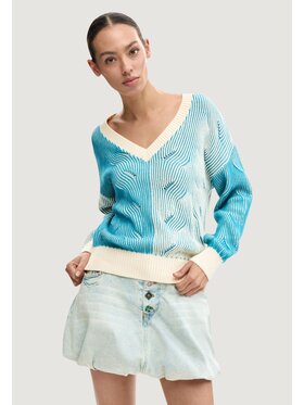 Desigual Desigual Maglione JERS_BRISTOL Blu To Fit