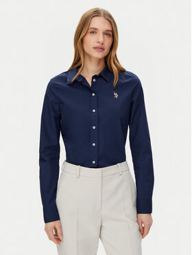 U.S. Polo Assn. U.S. Polo Assn. Hemd WUP1306 Dunkelblau Regular Fit