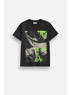 Coccodrillo Coccodrillo T-Shirt ZC6143211VBB-021 Czarny Regular Fit