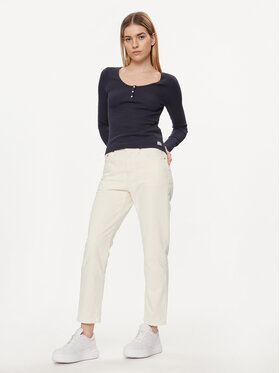 Levi's® Jeans Hlače 501® 36200-0319 Écru Cropped Fit