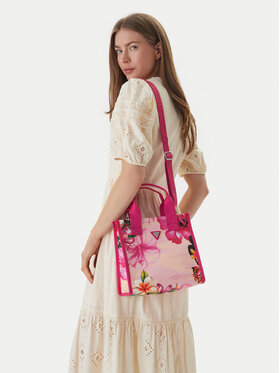 Guess Guess Дамска чанта J6GZ23 WO760 Розов