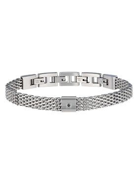 Breil Breil Bransoletka BLACK DIAMOND Srebrny