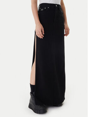 Tommy Jeans Tommy Jeans Džinsinis sijonas DW0DW22119 Juoda Regular Fit