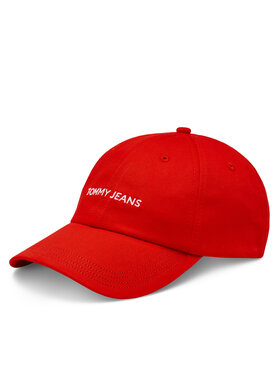 Tommy Jeans Tommy Jeans Šiltovka Linear Logo AM0AM12024 Červená