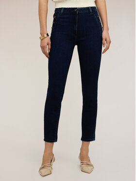 Motivi Motivi Jeansy P428Q004373N034 Niebieski Skin Fit
