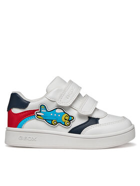 Geox Geox Sneakersy B Eclyper Boy B655LC 000BC C0050 M Bílá