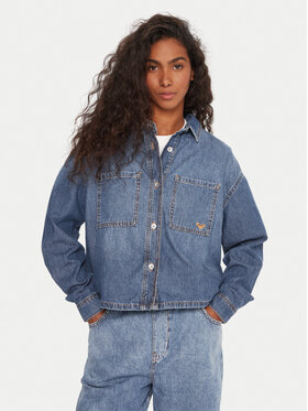 Roxy Roxy Jeanshemd Another Reflect ERJWT03704 Blau Regular Fit