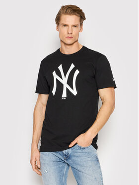 New Era New Era Marškinėliai New York Yankees MLB Team Logo 11863697 Juoda Regular Fit