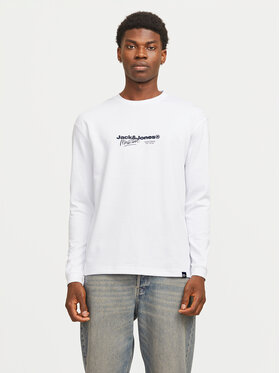 Jack&Jones Jack&Jones Longsleeve Charlie 12265426 Weiß Regular Fit