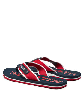 Tommy Hilfiger Japanke Patch Hilfiger Beach Sandal FM0FM05024 Crvena