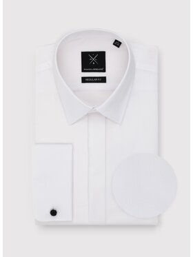 Pako Lorente Pako Lorente Koszula P000B-1X-011 Biały Regular Fit