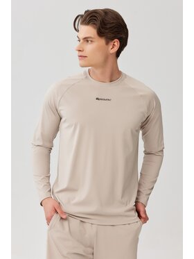 ROUGH RADICAL ROUGH RADICAL Koszulka techniczna PROOF TEE LS Beżowy Reglan Fit
