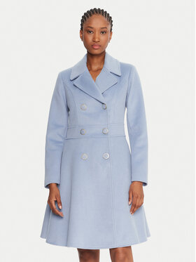Rinascimento Rinascimento Płaszcz przejściowy CFC0125851003 Błękitny Slim Fit