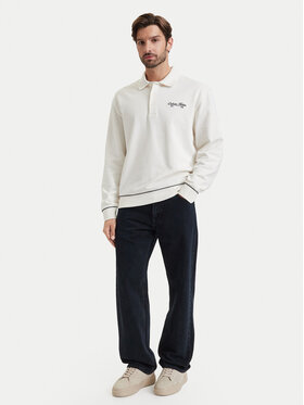 Calvin Klein Jeans Calvin Klein Jeans Polo LV04RG202G Balts Regular Fit