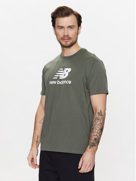 New Balance New Balance T-Shirt MT31541 Zielony Relaxed Fit