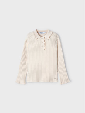 Mayoral Mayoral Bluse 4.194 Écru Regular Fit