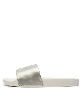 Calvin Klein Jeans Natikače Slide Ny Pearl YW0YW01243 Plava