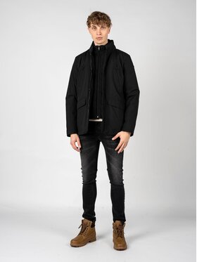 Geox Geox Bunda pro přechodné období M2620A T2953 Černá Regular Fit