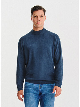 Pako Lorente Pako Lorente Sweter P25WN-2X-028 Granatowy Classic Fit