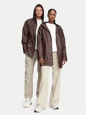 Hunter Hunter Dežna jakna Raincoat HARU0003242 Rjava Regular Fit