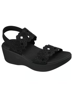 Skechers Skechers Sandały 119420-BBK Czarny