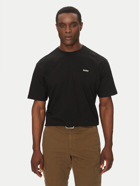 BOSS BOSS T-Shirt Te_Surfaceshort 50534925 Černá Relaxed Fit
