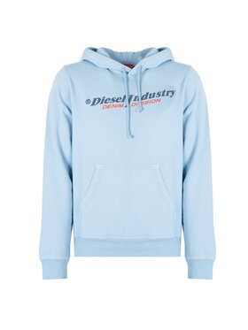 Diesel Diesel Bluza A03744-0AJIH-8DH Błękitny Regular Fit
