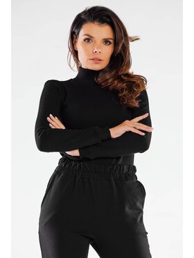 Infinite You Infinite You Blusa M283 Nero Basic Fit