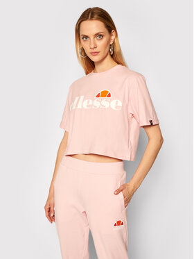 Ellesse Ellesse T-Shirt Alberta SGS04484 Růžová Cropped Fit